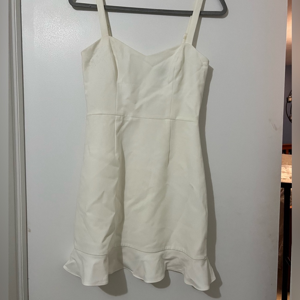 French Connection white dress (size 4)